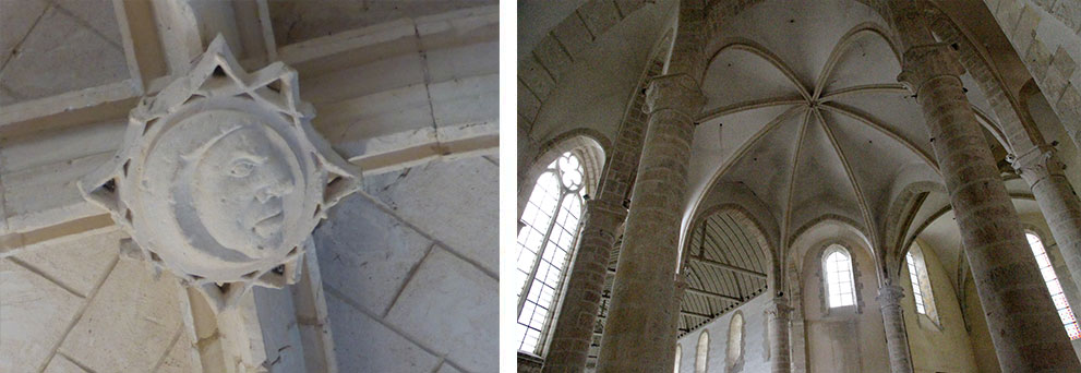 Eglise abbatiale St-Pierre-St-Paul et son chapiteau